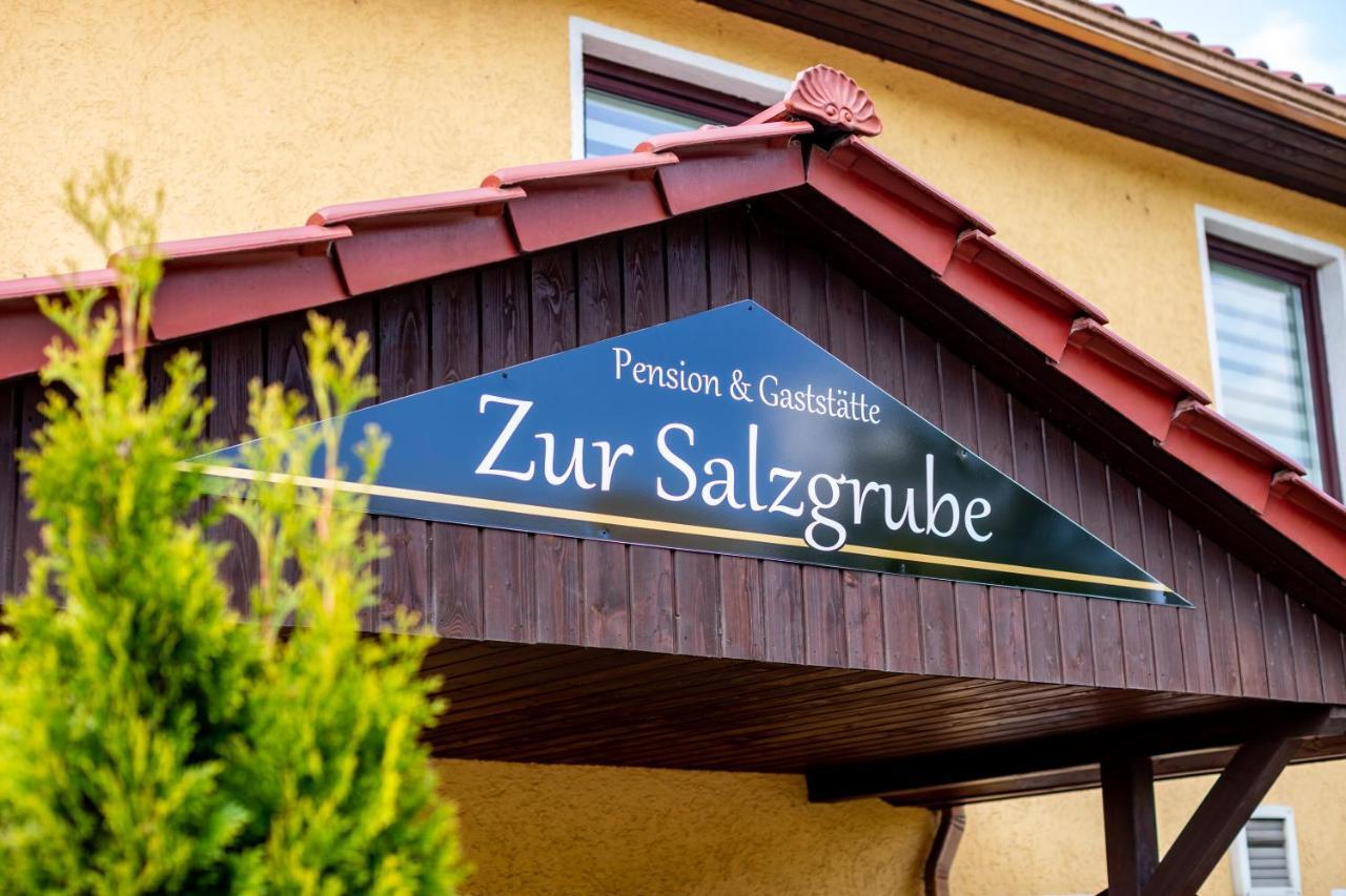 Pension&Gaststätte Zur Salzgrube Sondershausen Exterior foto